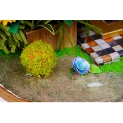 Model Domek w kwiatach